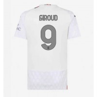 Dres AC Milan Olivier Giroud #9 Preč pre Ženy 2023-24 Krátky Rukáv
